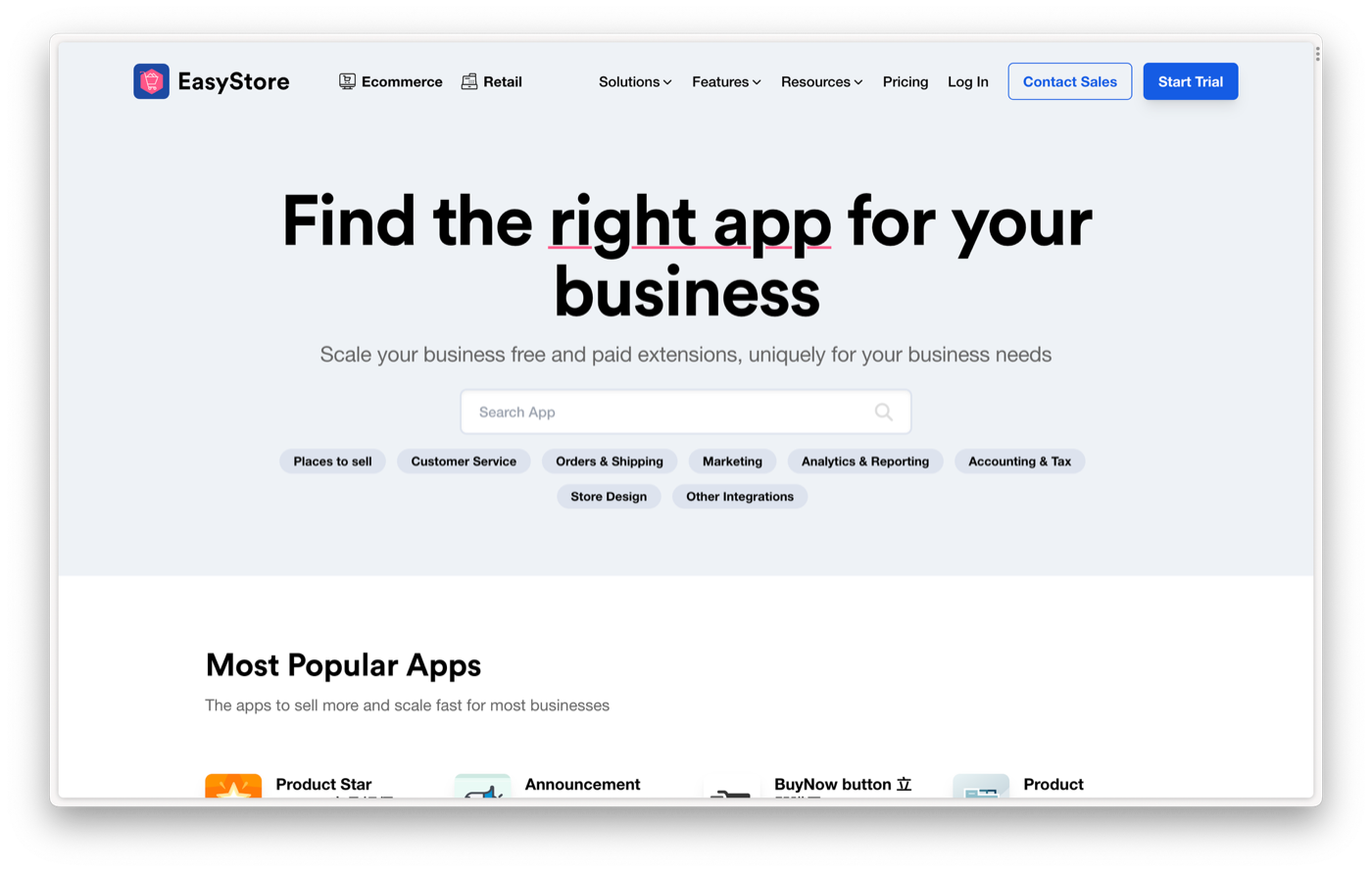 EasyStore App Store